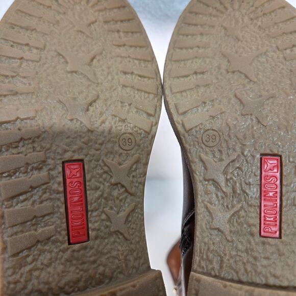 Pikolinos Aldaya Musketeer Riding Tall Boots Cuero Women's Size EU 39 NWOT - Picture 11 of 12